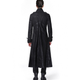 Illustration for article titled Steampunk Gothic Black Leather Trench Coat For Men, All Sizes - Fast Shippingem/em